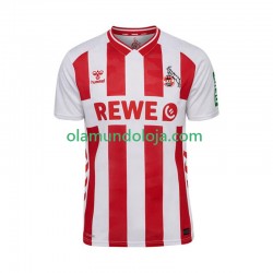 Camisola FC Köln Homem Equipamento Primeiro 2025-2026 Manga Curta